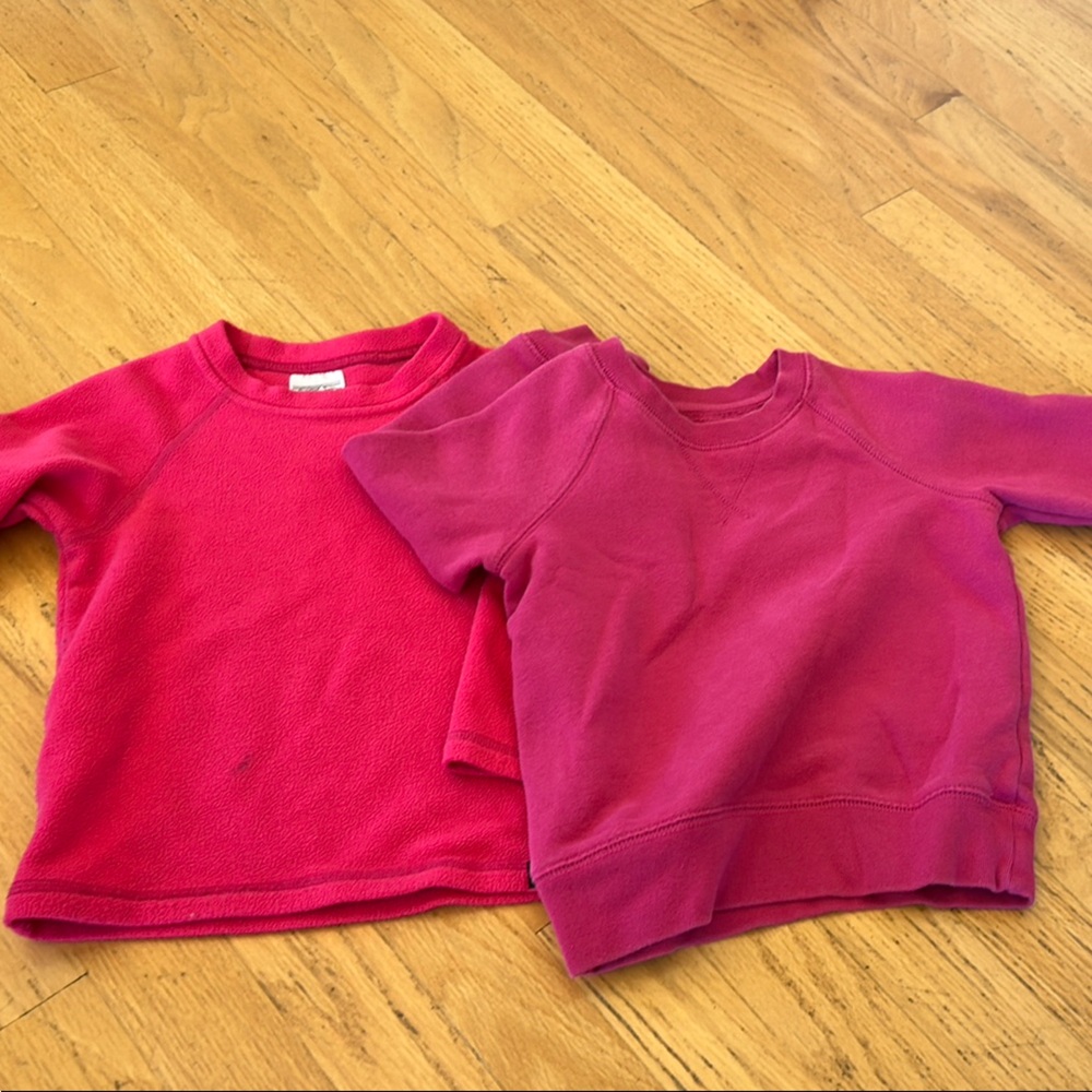 Pink sweatshirts! 3T